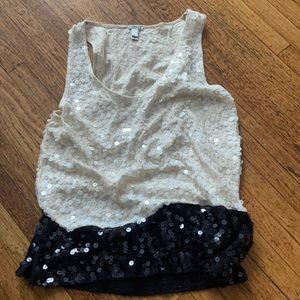 J. Crew size S sequins blouse.